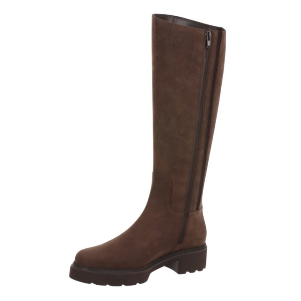 VIONIC Womens Fallbrook Knee High Boots Size 7.5 EU 38 Brown Leather NWOB